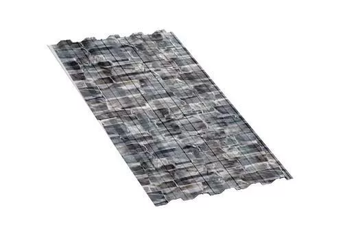 Профнастил НС35 A ECOSTEEL 0,5 мм Белый камень купить в краснодаре