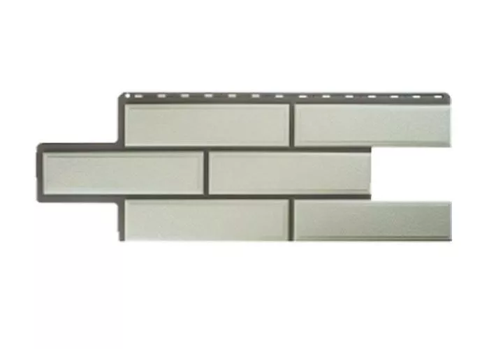 Фасадные панели Альта-Профиль Камень Венецианский Белый купить в краснодаре