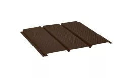 СОФИТ aquAsystem полная перфорация GreenCoat Pural BT (2400х303) 0.5 мм RR 32 темно-коричневый. Цена: 1790 руб. Артикул: aquAsystem07_1