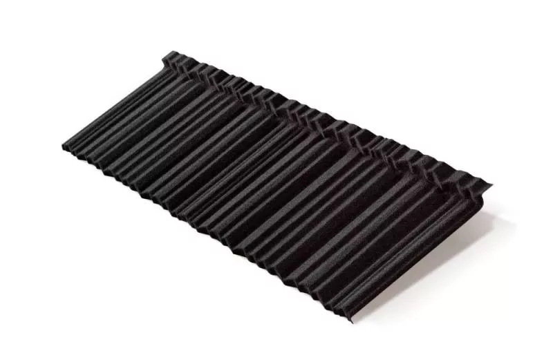 Композитная черепица Metrotile MetroShake II Черный купить в краснодаре