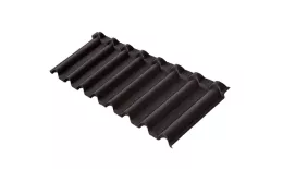 Композитная черепица Metrotile Gallo Черный. Цена: 1539 руб. Артикул: Metrotile8-bl