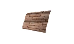 Блок-хаус Новый Grand Line 0,45 Print Elite с пленкой Sand Stone TwinColor. Артикул: 39937