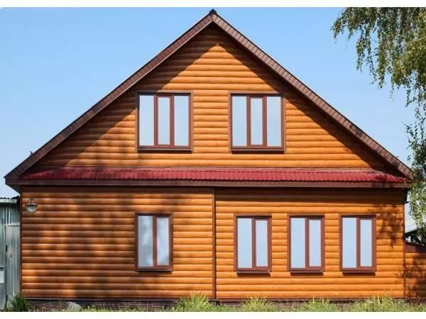 Блок-хаус Новый Grand Line 0,45 Print-Double Elite с пленкой Golden Wood купить в краснодаре