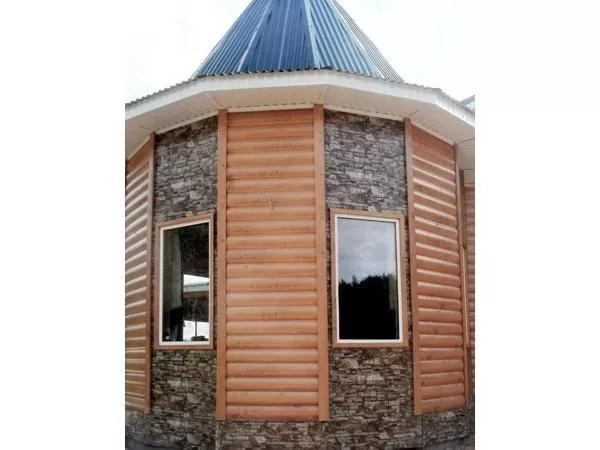 Блок-хаус Новый Grand Line 0,45 Print Elite Chestnut Wood TwinColor купить в краснодаре