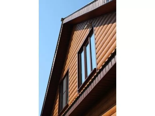 Блок-хаус Новый Grand Line 0,45 Print Premium с пленкой Antique Wood TwinColor купить в краснодаре