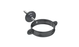 Хомут с комплектом крепления 125/90. AQUASYSTEM КОМФОРТ. RAL 7024 Темно-серый. Цена: 193 руб. Артикул: Aquasystem_Komfort_012_1
