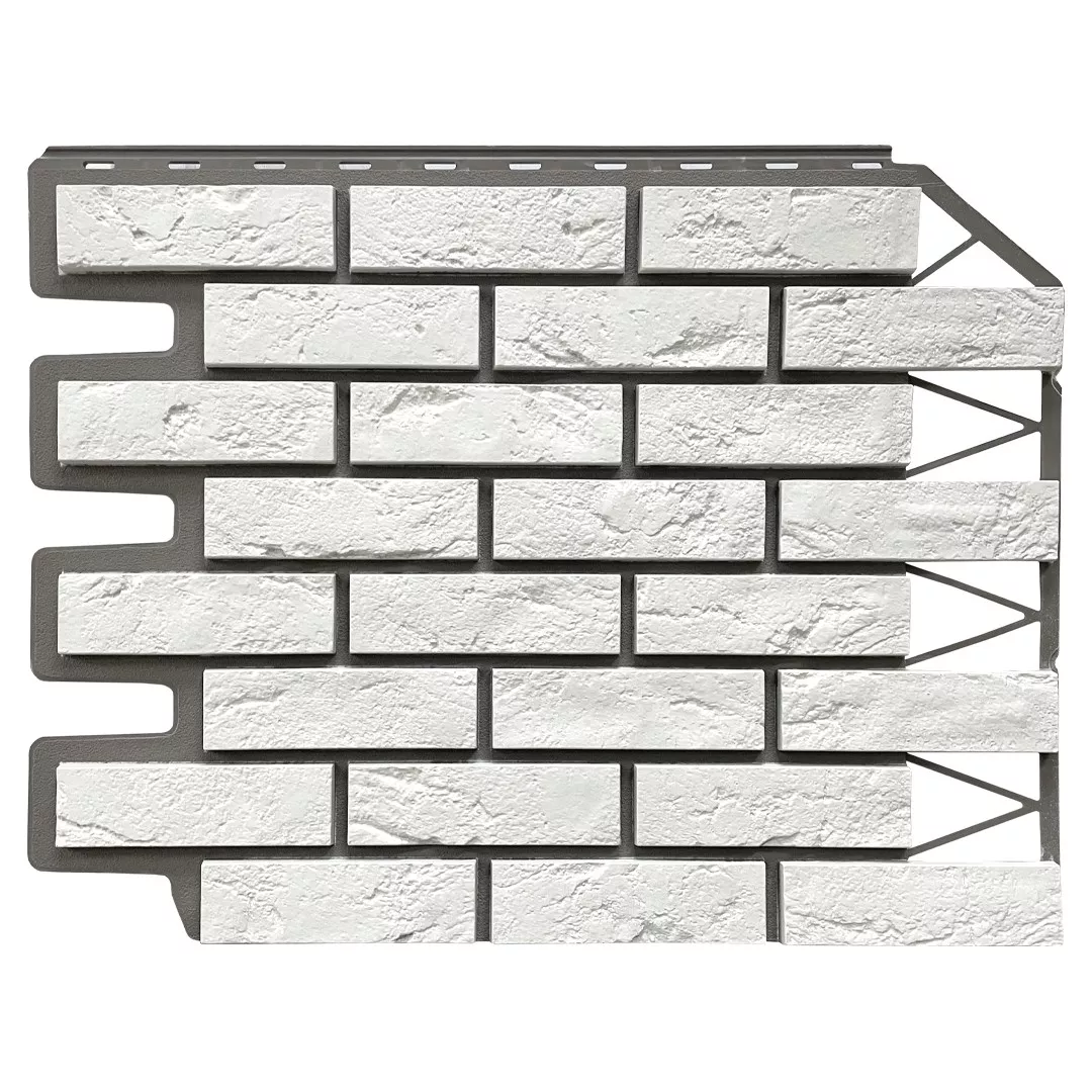 Фасадная панель Fineber КИРПИЧ БАВАРСКИЙ Белый купить в краснодаре