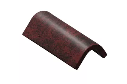 Боковая цементно-песчаная черепица универсальная, цвет магма купить в краснодаре