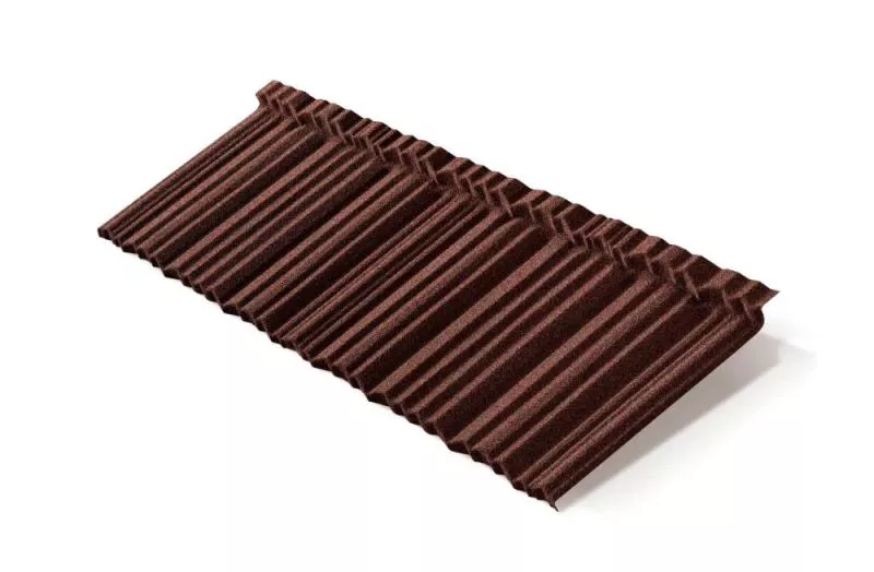 Композитная черепица Metrotile MetroShake II Бордо купить в краснодаре