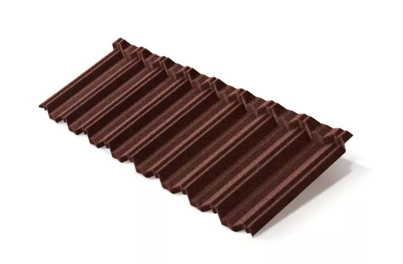 Композитная черепица Metrotile MetroClassic Бордо купить в краснодаре