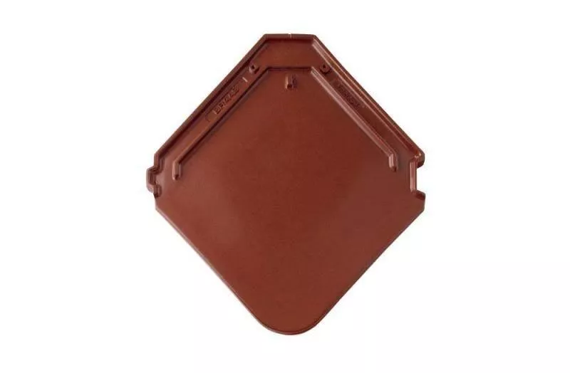 Керамическая черепица Braas Изумруд Глазурь каштан купить в краснодаре