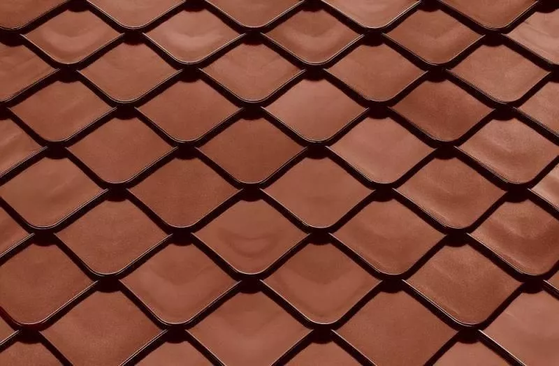 Керамическая черепица Braas Изумруд Глазурь каштан купить в краснодаре