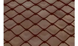 Керамическая черепица Braas Изумруд Глазурь Тик Коричневый. Артикул: ker30-tik