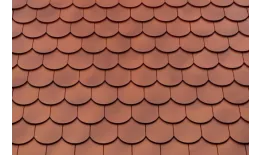 Керамическая черепица Braas Опал Ангоб красное пламя. Артикул: ker34-kp