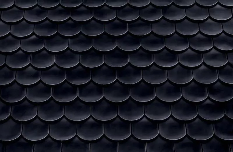 Керамическая черепица Braas Опал Топ-глазурь черный бриллиант купить в краснодаре