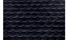 Керамическая черепица Braas Опал Топ-глазурь черный бриллиант. Артикул: ker34-chb