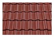Керамическая черепица Braas Рубин 11V Ангоб красная лава – Купить оптом и в розницу