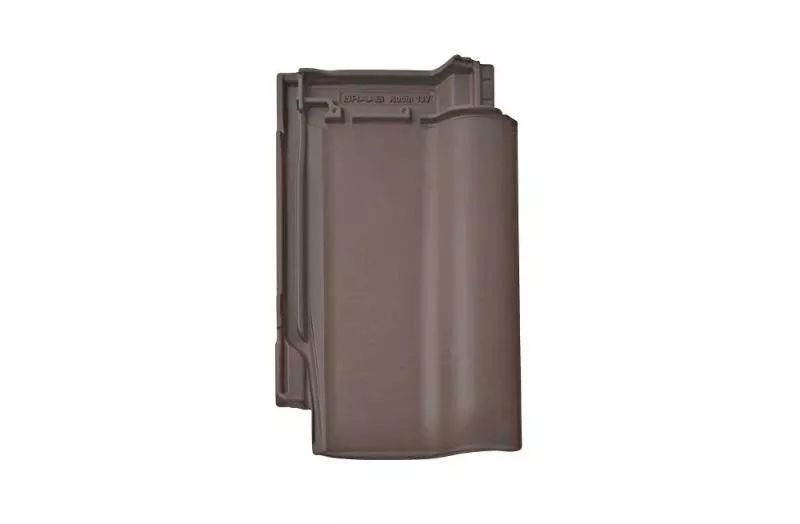 Керамическая черепица Braas Рубин 11V Ангоб темно-коричневый купить в краснодаре