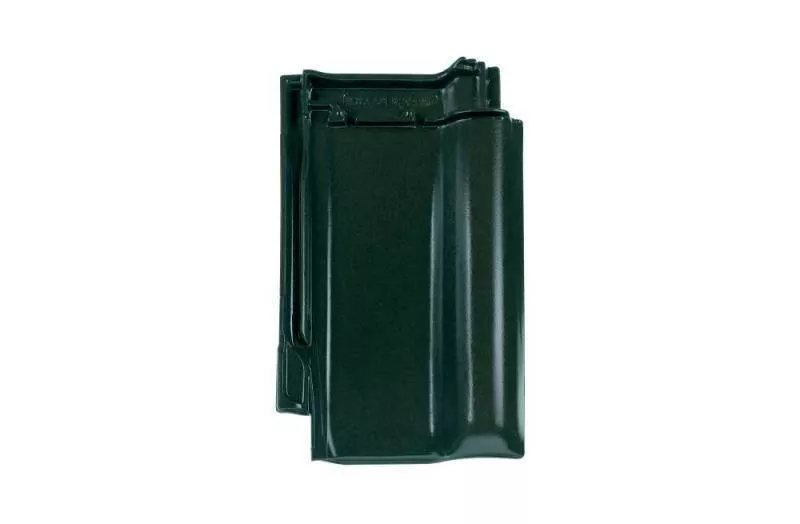 Керамическая черепица Braas Рубин 13V Топ-глазурь зеленая ель купить в краснодаре