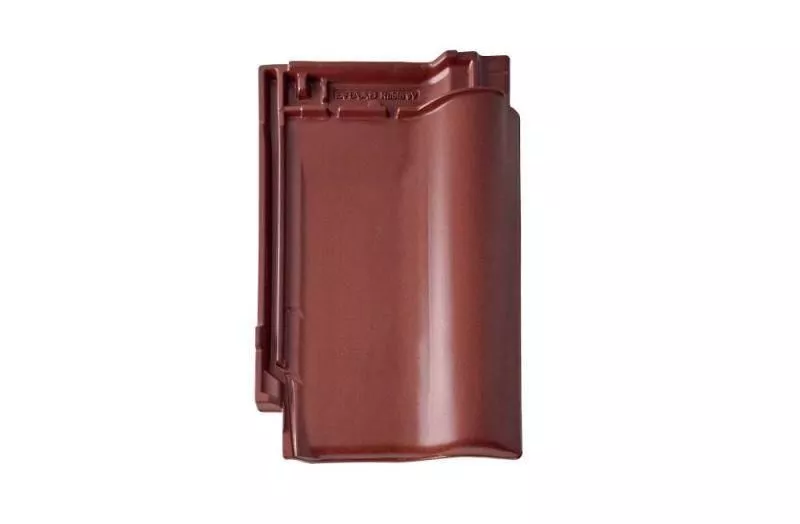 Керамическая черепица Braas Рубин 9V Ангоб красная лава купить в краснодаре