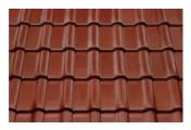Керамическая черепица Braas Рубин 9V Глазурь каштан – Купить оптом и в розницу
