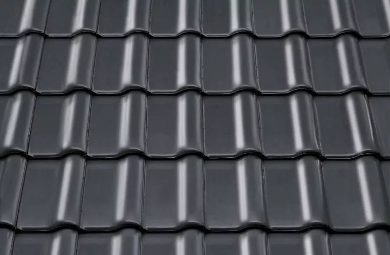 Керамическая черепица Braas Рубин 9V Глазурь королевский серый купить в краснодаре