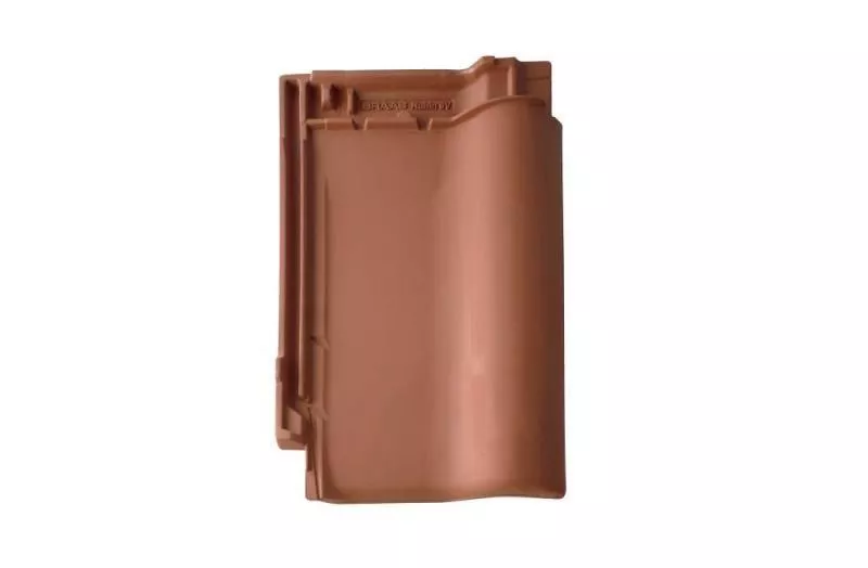 Керамическая черепица Braas Рубин 9V Натуральный красный купить в краснодаре