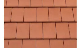 Керамическая черепица Braas Турмалин Натурально-красный. Артикул: ker56