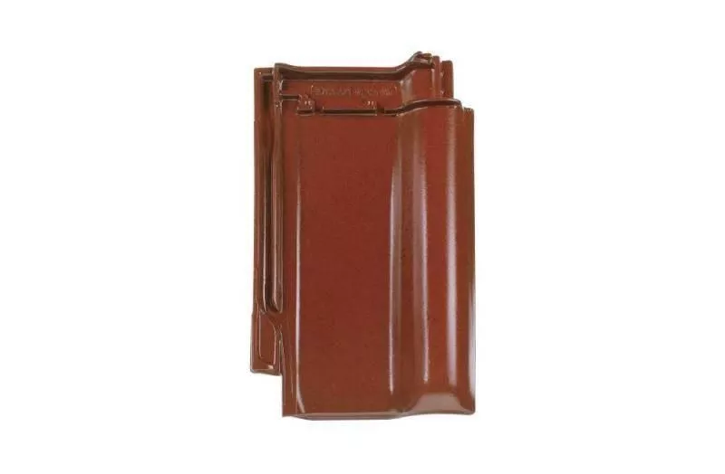 Керамическая черепица Braas Рубин 13V Глазурь каштан купить в краснодаре