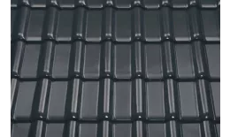 Керамическая черепица Braas Рубин 13V Глазурь королевский серый. Артикул: ker12-ks