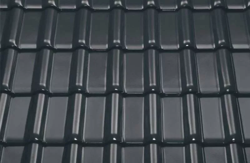 Керамическая черепица Braas Рубин 13V Глазурь королевский серый купить в краснодаре