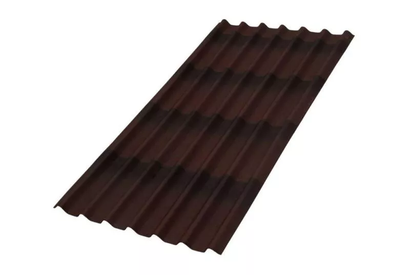 Черепица Ондулин 1950х950 мм, коричневая купить в краснодаре