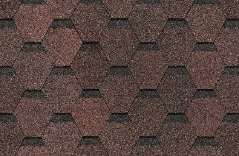 Гибкая черепица Docke PIE EUROPA Карат коричневый купить в краснодаре