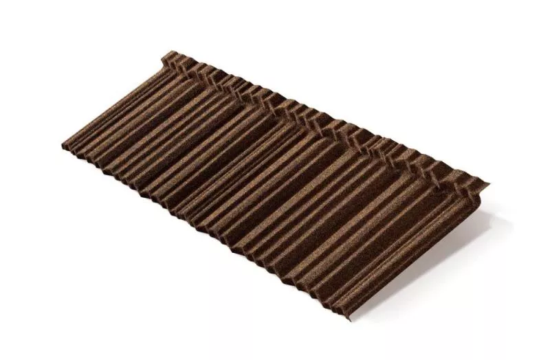 Композитная черепица Metrotile MetroShake II Бургундия купить в краснодаре