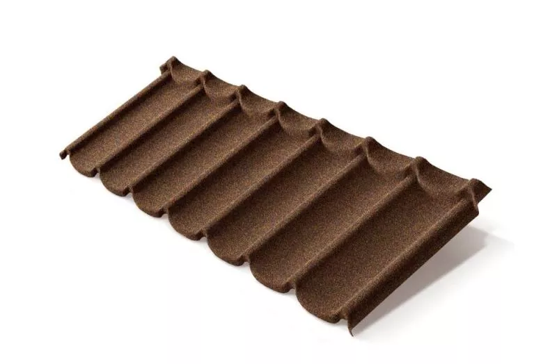 Композитная черепица Metrotile Mistral Бургундия купить в краснодаре