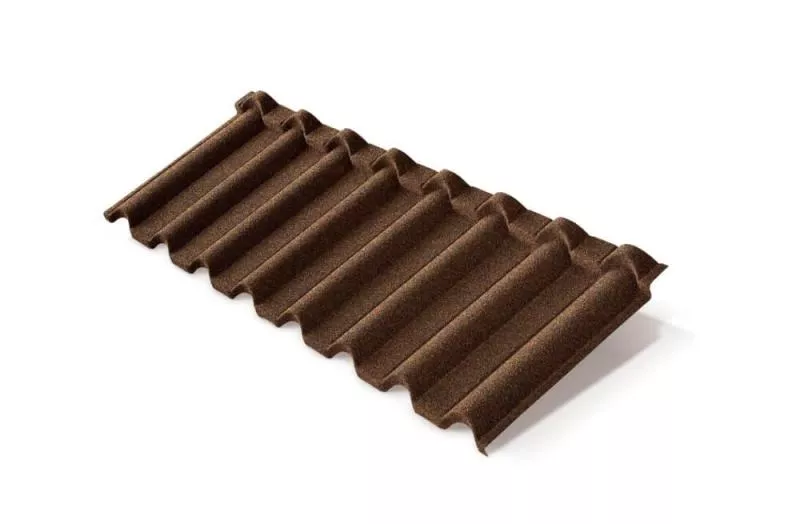 Композитная черепица Metrotile Gallo Бургундия купить в краснодаре