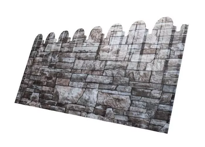 Профнастил C10 B для забора фигурный Grand Line Print Elite 0,45 мм с пленкой Fine Stone Камень купить в краснодаре