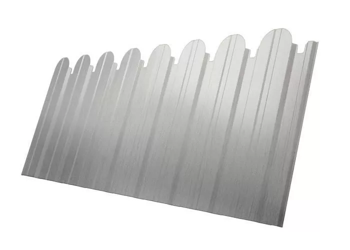 Профнастил C10 A для забора фигурный Grand Line 0,45 мм Zn Цинк купить в краснодаре