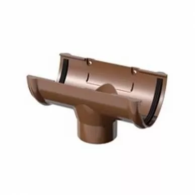 Воронка желоба  ТЕХНОНИКОЛЬ Verat 125/82 Коричневый купить в краснодаре