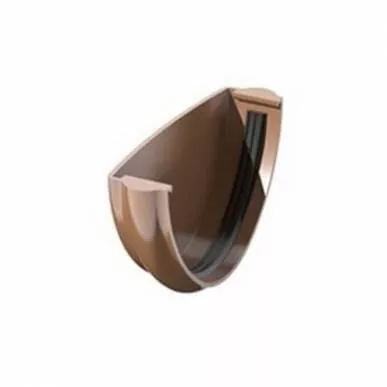 Заглушка желоба ТЕХНОНИКОЛЬ Verat 125/82 Коричневый купить в краснодаре