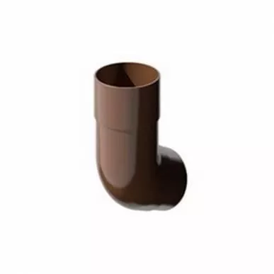 Колено трубы  ТЕХНОНИКОЛЬ Verat 125/82 135 градусов Коричневый купить в краснодаре