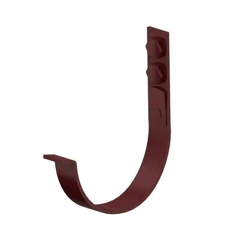 Держатель желоба карнизный Металл Профиль Престиж D125х132 (3 мм) RAL 8017 Коричневый купить в краснодаре