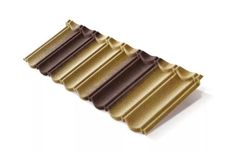 Композитная черепица Metrotile MetroBond Цедар-браун купить в краснодаре