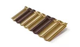 Композитная черепица Metrotile MetroBond Цедар-браун. Цена: 1612 руб. Артикул: Metrotile1-cedbr