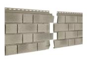Фасадные (цокольные) панели Ю-Пласт Стоун Хаус S-Lock Балтик. Цемент – Купить оптом и в розницу