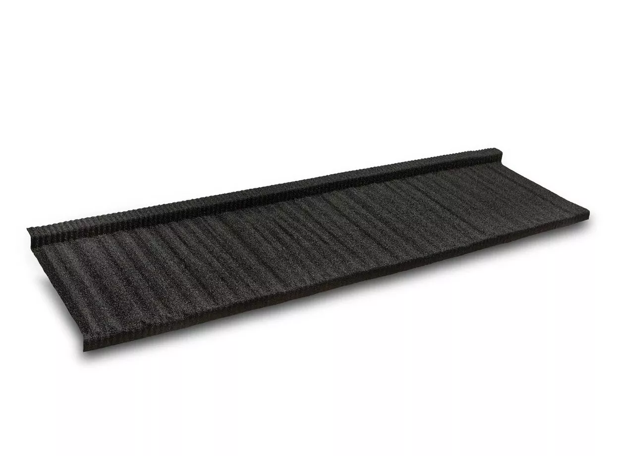 Черепица композитная 0.40мм 1335х415мм CM ROOF SHAKE BLACK (черный) купить в краснодаре