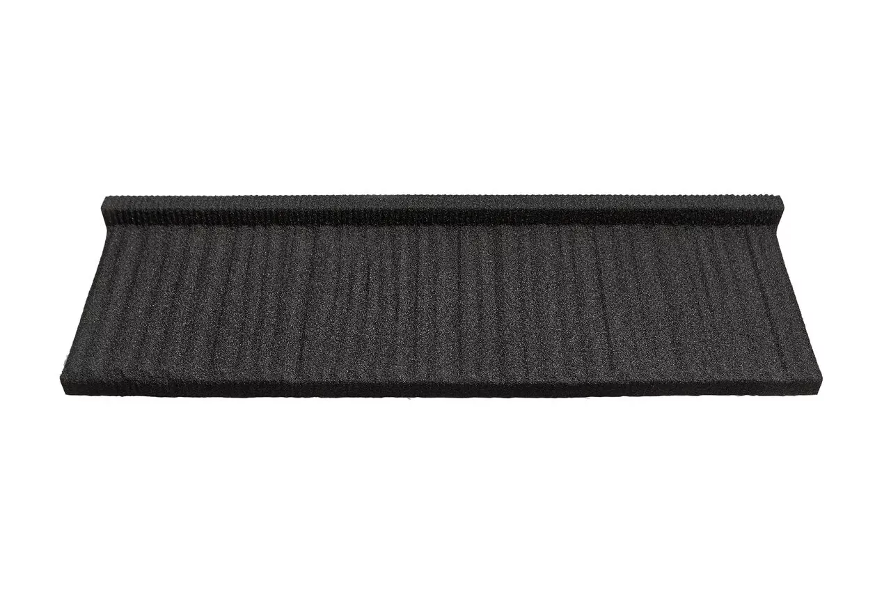 Черепица композитная 0.40мм 1335х415мм CM ROOF SHAKE BLACK (черный) купить в краснодаре