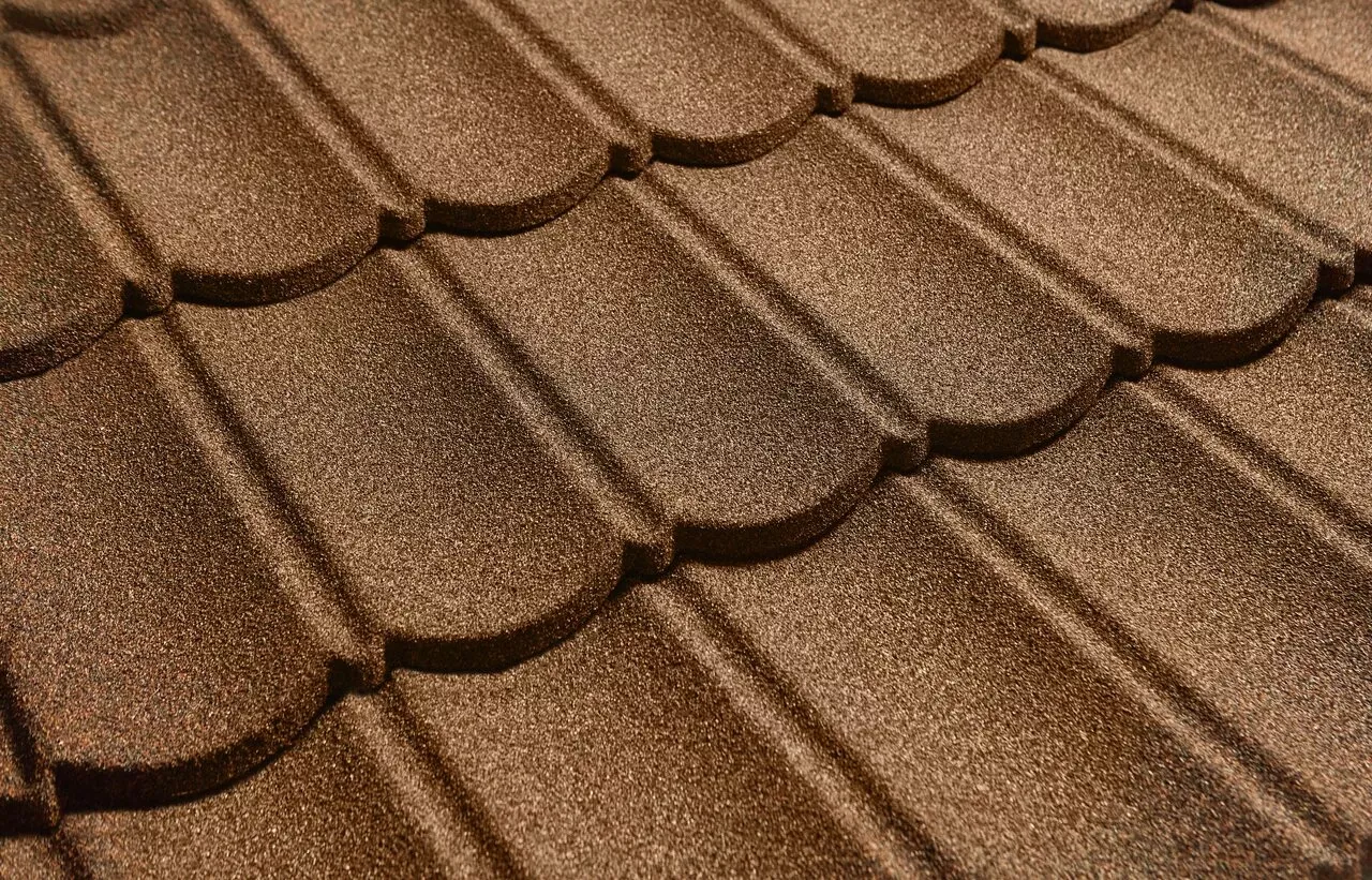 Черепица композитная 0.40мм 1340х420мм CM ROOF BOND COFFEE (кофе) купить в краснодаре