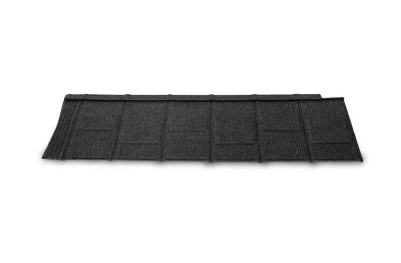 Композитная черепица Metrotile IShingle Черный купить в краснодаре