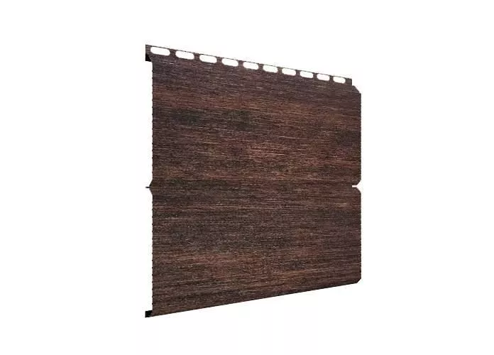 Металлический сайдинг Grand Line ЭкоБрус Гофр Print Elite 0,45 мм Бразильская вишня купить в краснодаре